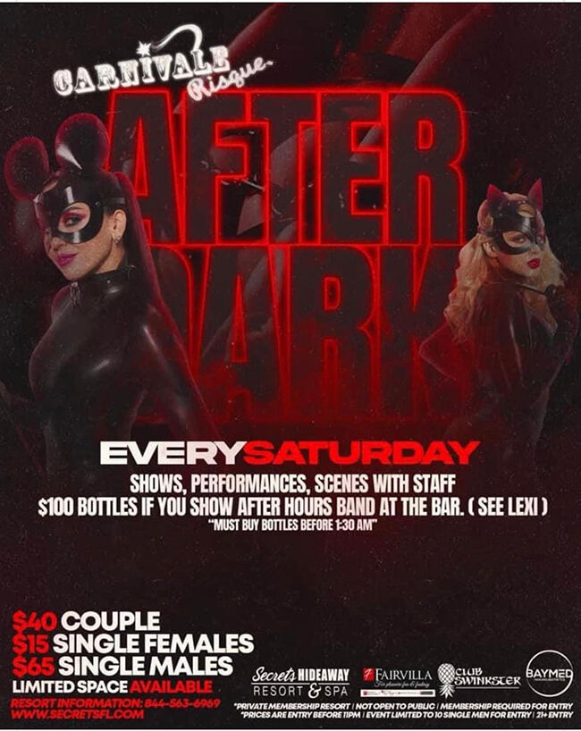 After Dark - 2am 5am with Carnivale Risque